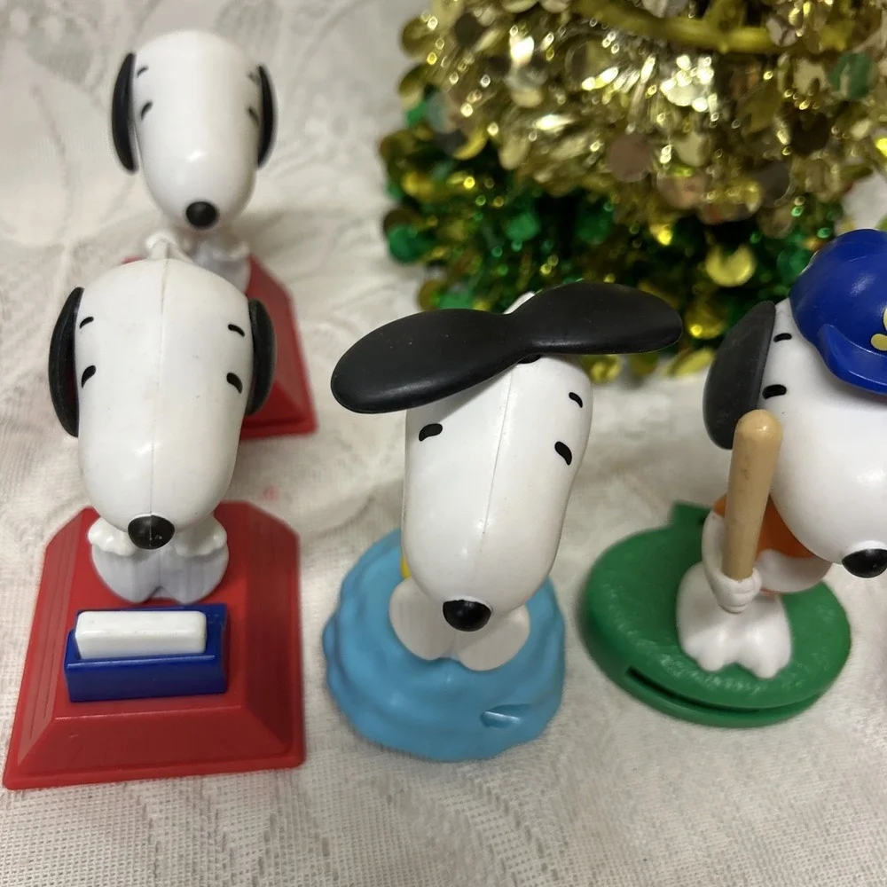 The Peanuts Snoopy 2018 McDonalds Happy Meal Toys - Lot of 6‎ Stocking Stuffers